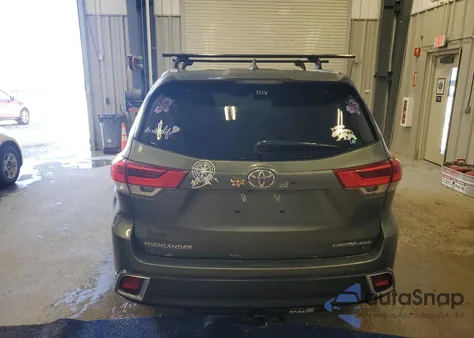 2018 Toyota Highlander Limited from USA, damaged, VIN 5TDDZRFH8JS897561